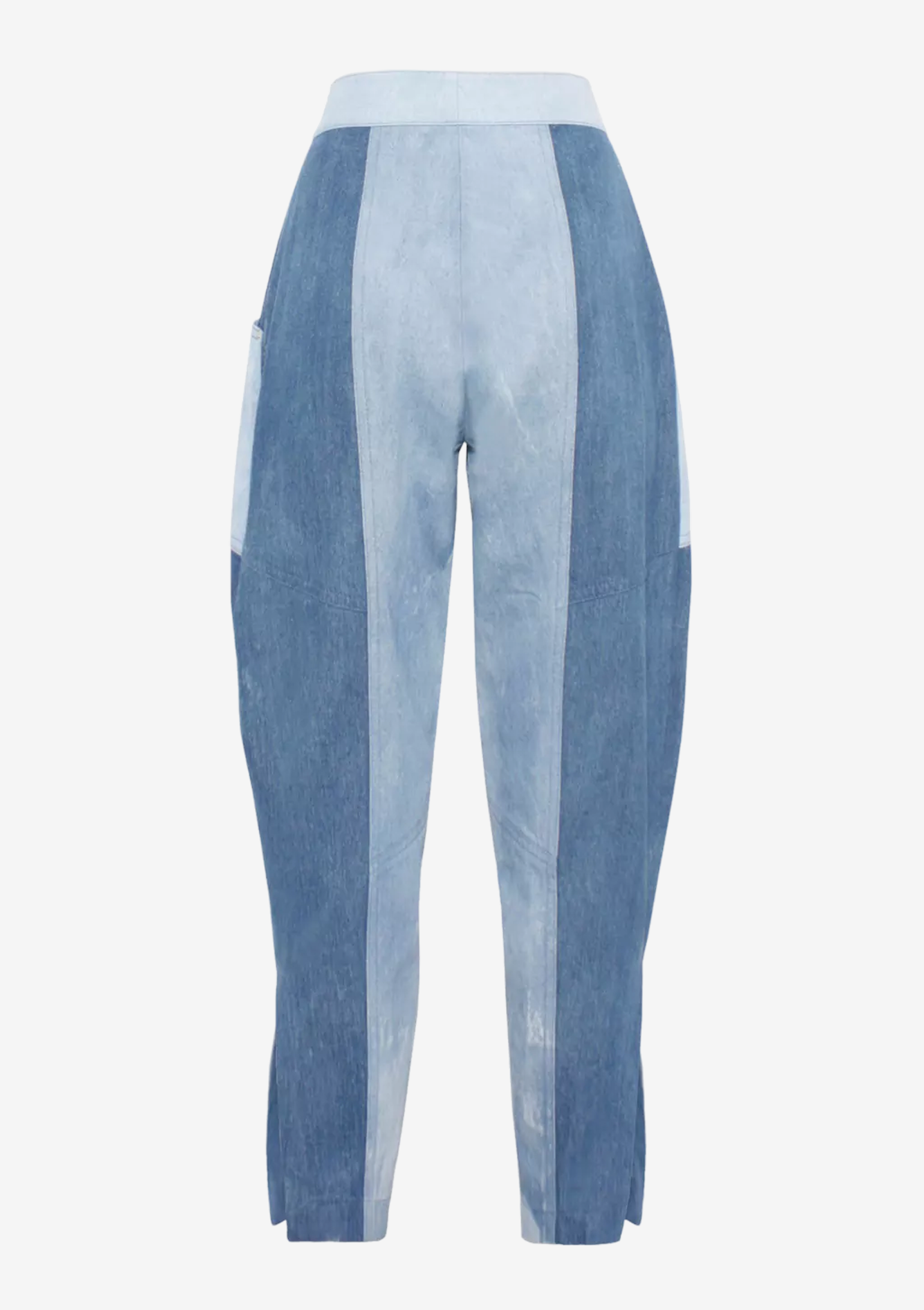 JEANS BAGGY DAMEN PATCHWORK