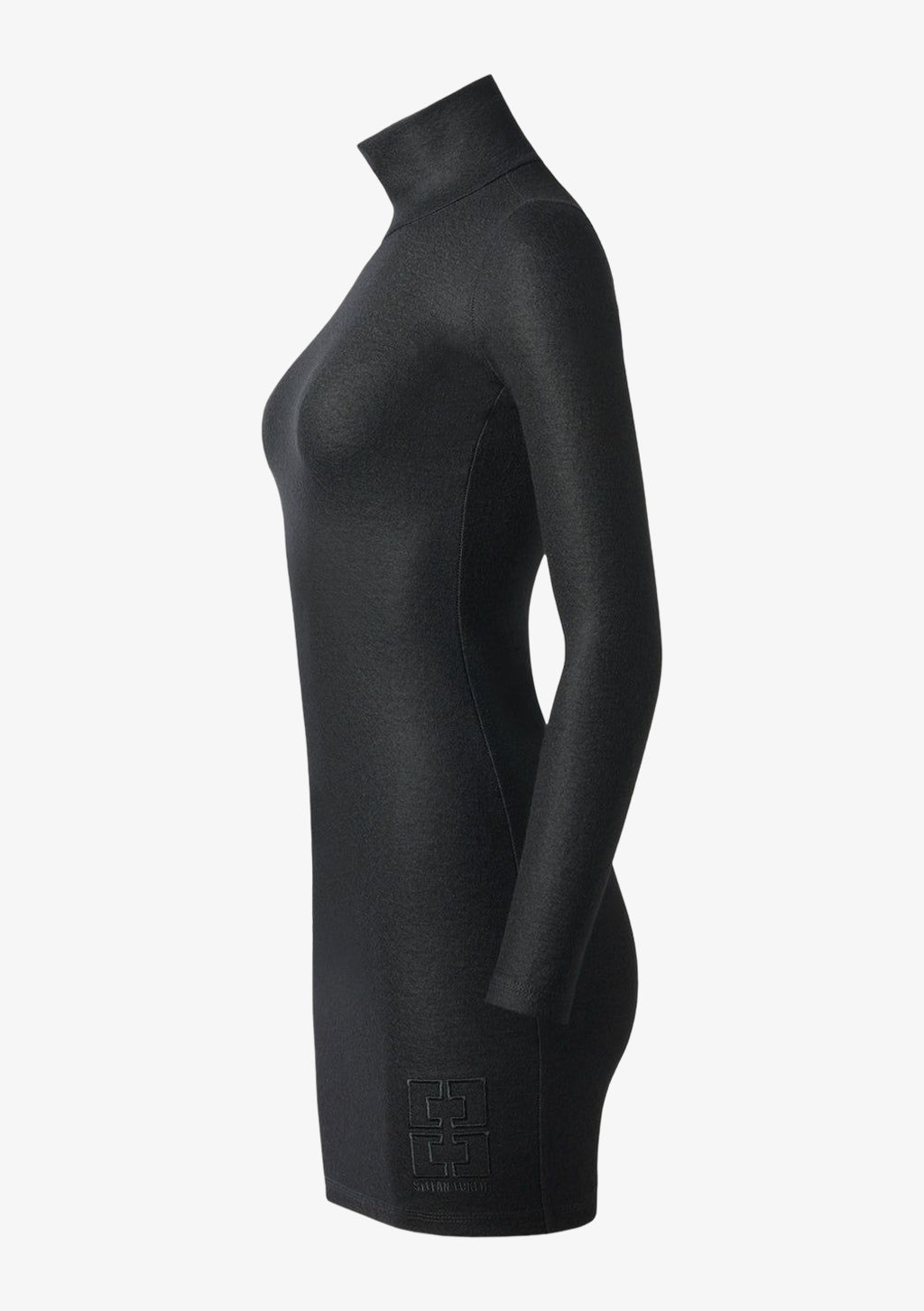 Kleid aus Merinowolle von Designer Stefan Eckert. Erhältlich in Hamburg, New York, London, Paris und Mailand. Dress in merino wool by designer Stefan Eckert. Available in Hamburg, New York, London, Paris and Milan.