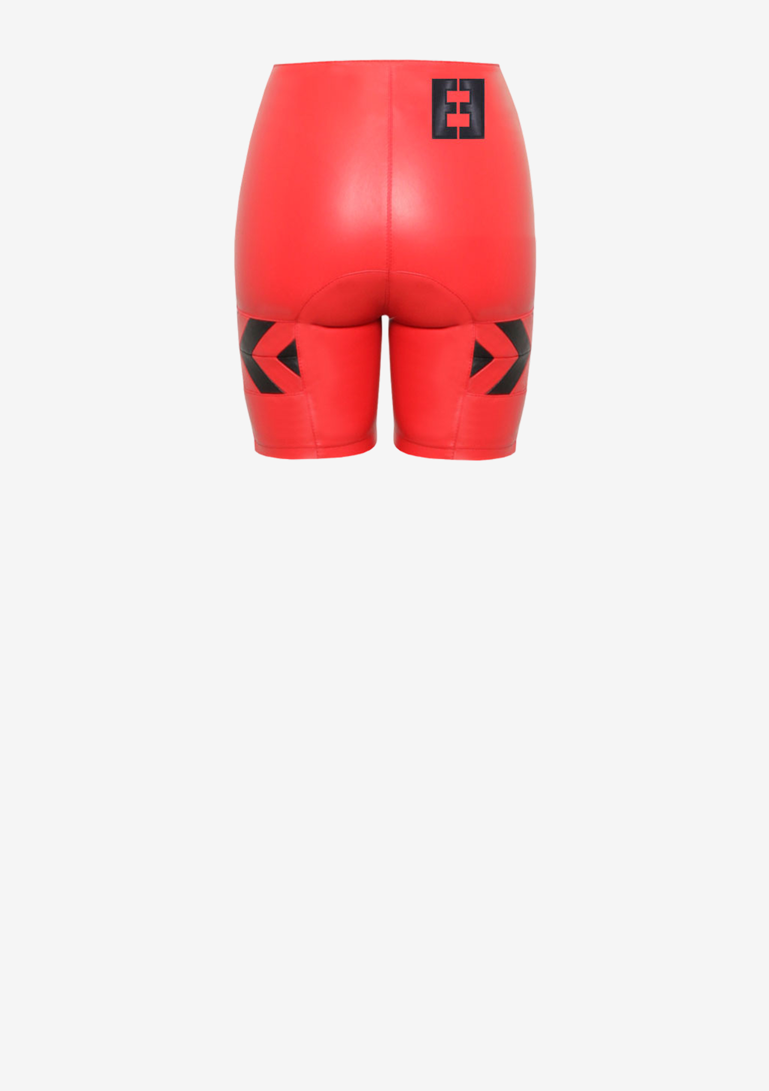 LEDERHOSE DAMEN ROT KURZ