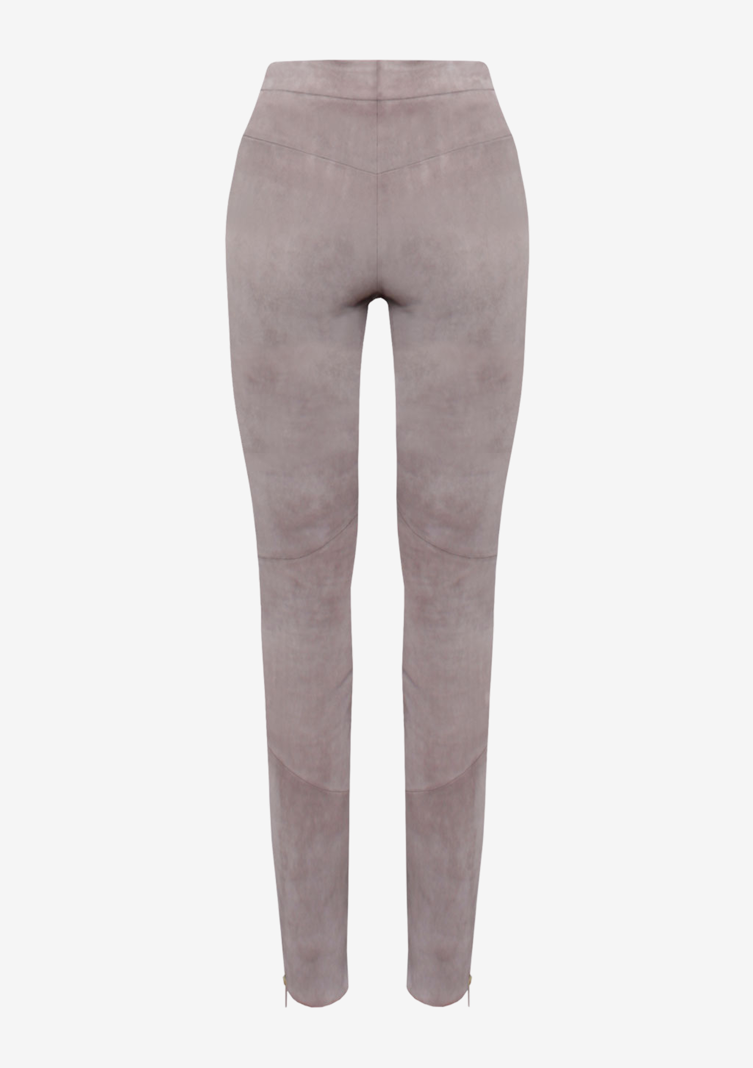 Lederhose Damen Velours Beige,-von-Designer-Stefan-Eckert-aus-Hamburg-1