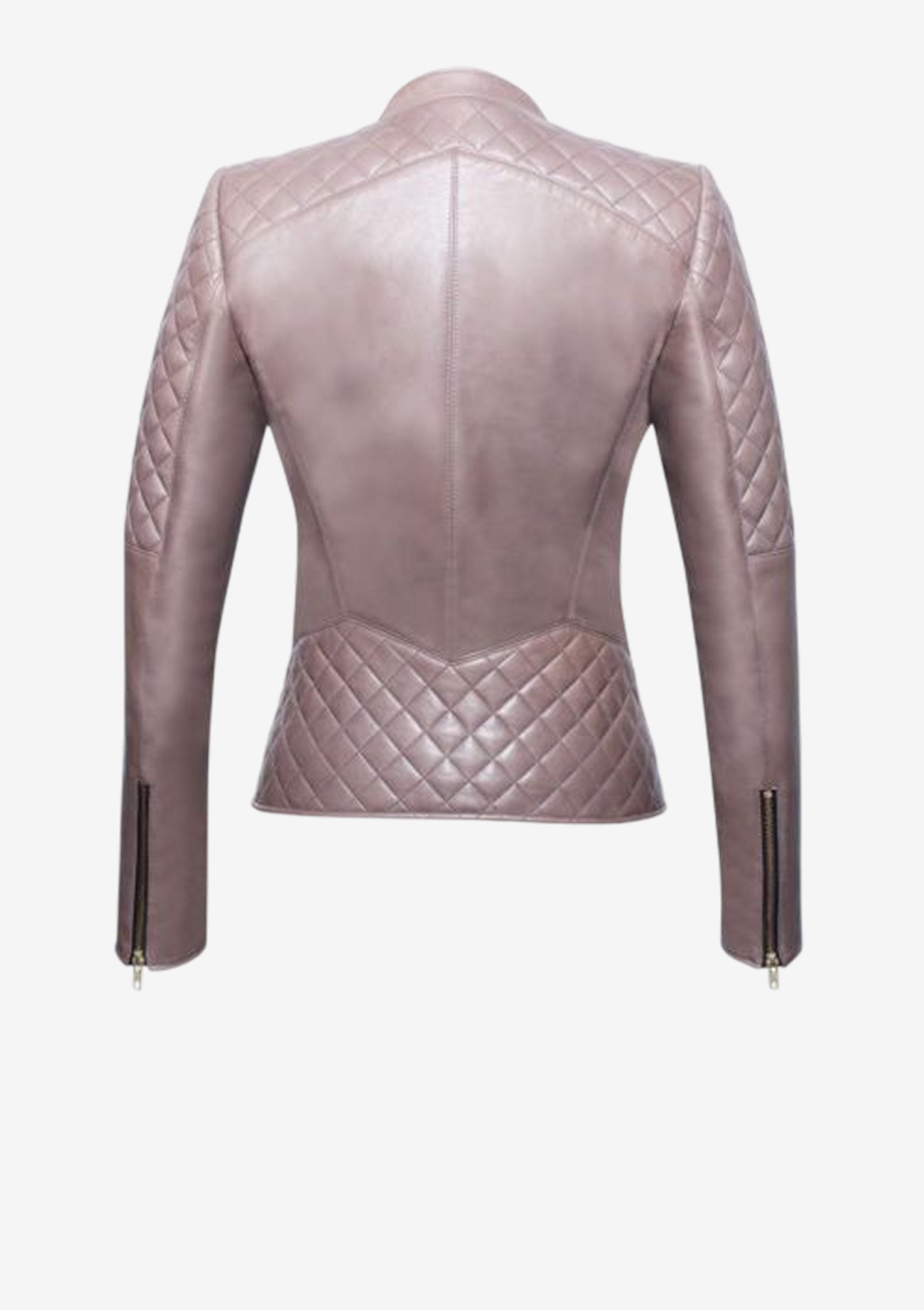Die Luxus Designer „Lederjacke Damen Rauten M3" von Stefan Eckert vereint edles Lammleder mit einer modernen Silhouette. Die markante Rautensteppung und der asymmetrische Reißverschluss setzen stilvolle Akzente und verleihen dieser Lederjacke Damen Mauve ihren besonderen Charakter. Das geschmeidige Leder sorgt für eine hochwertige Ausstrahlung und macht die Designer Lederjacke zum vielseitigen Begleiter für unterschiedlichste Looks. Ein strapazierfähiges, seidenähnliches Futter rundet das Design mit Komfort