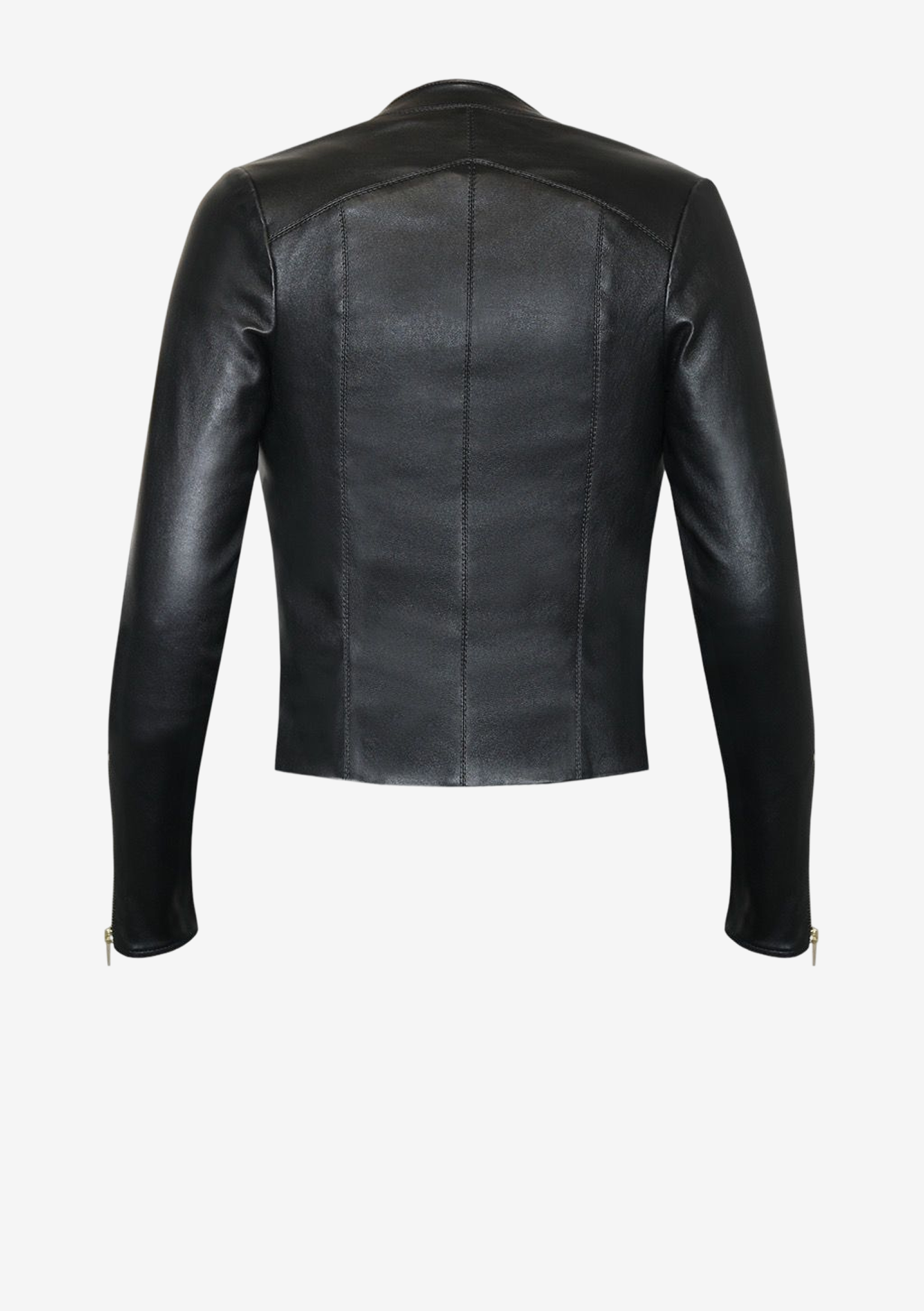 Die Luxus Designer „Leichte Lederjacke für Damen" von Stefan Eckert verbindet hochwertiges Lamm-Stretchleder mit einer zeitlosen Silhouette. Das weiche, leichte Leder verleiht der Designer Lederjacke eine elegante Ausstrahlung und macht sie zum vielseitigen Begleiter für stilvolle Alltags- und Abendlooks. Dank ihrer modernen Passform lässt sich die leichte Lederjacke mühelos zu Jeans, Kleid oder klassischen Outfits kombinieren. Ein strapazierfähiges, seidenähnliches Futter sorgt für zusätzlichen Komfort
