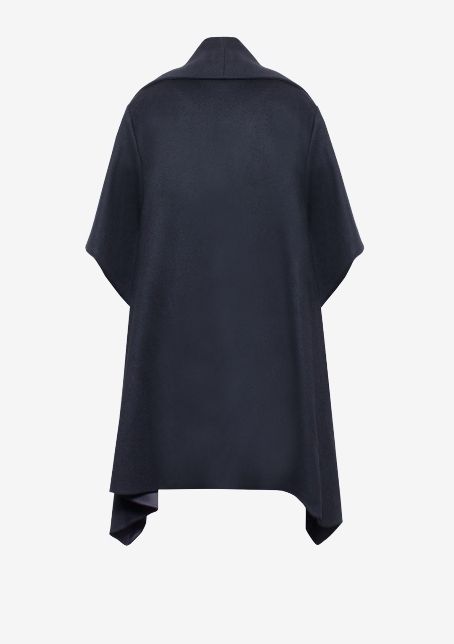 Exklusiver Poncho Damen Schwarz aus hochwertigem Kaschmir von Designer Stefan Eckert. Erhältlich online und im Store in Hamburg