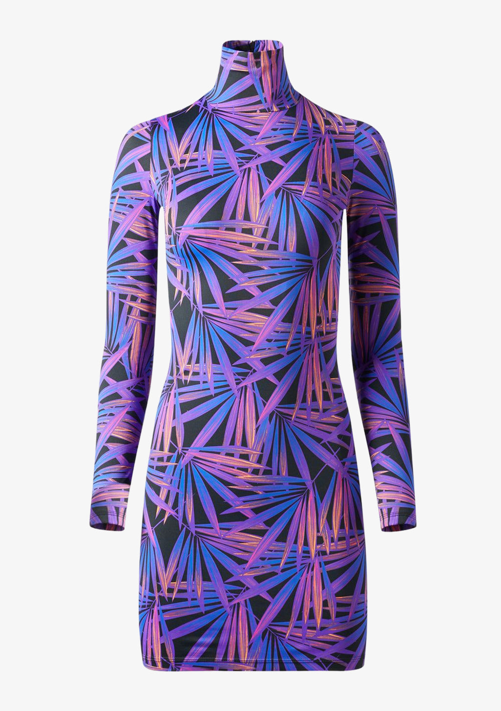 Palmen kleid aus Lycra von Designer Stefan Eckert. Erhältlich in Hamburg, London, New York, London und Paris. Palm dress made of lycra by designer Stefan Eckert. Available in Hamburg, London, New York, London and Paris.
