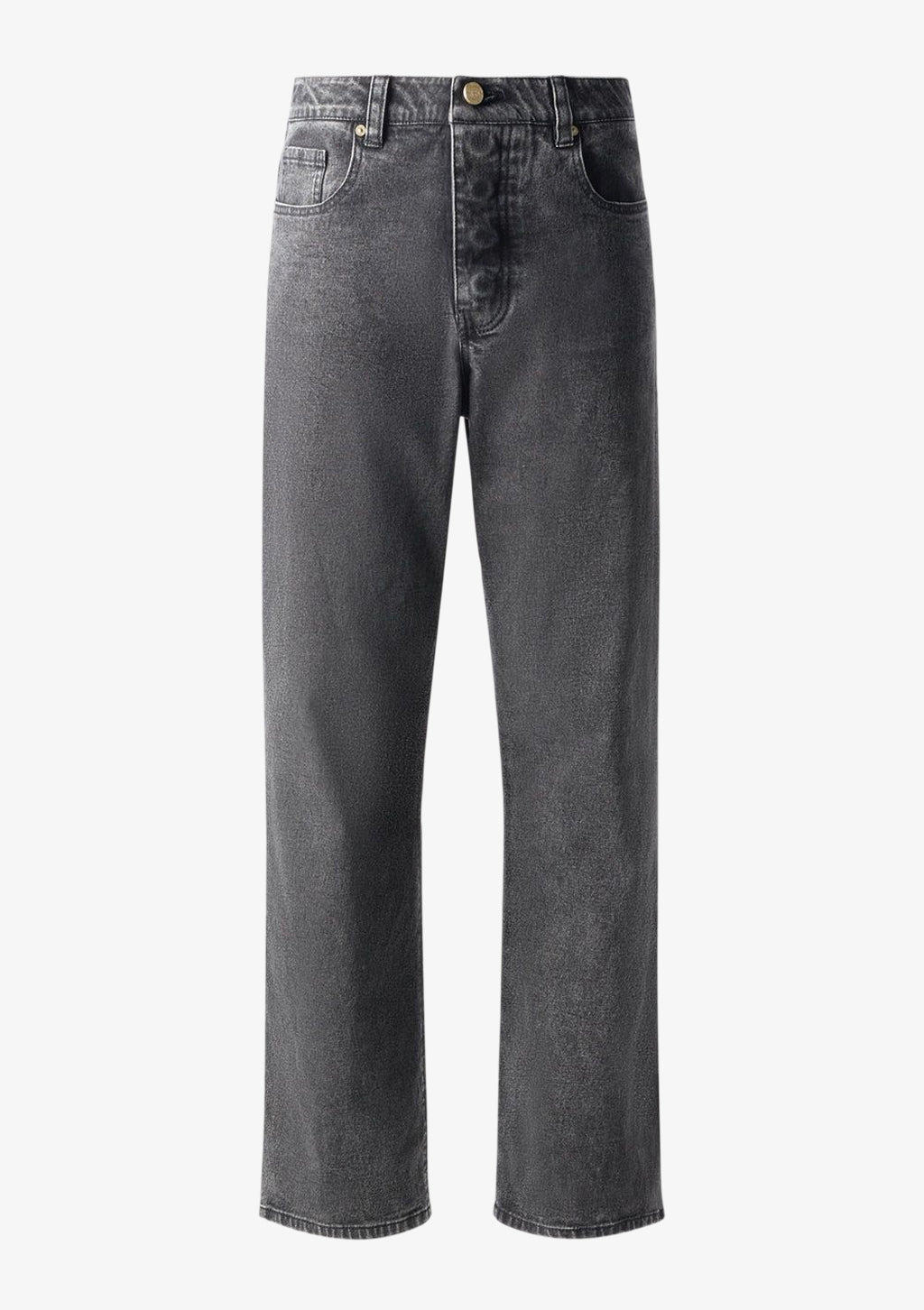 Designer Jeans für Herren von Stefan Eckert aus hochwertiger Baumwolle mit exklusiver matt-goldener Logo-Hardware und hochwertiger Verarbeitung.