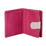 Portemonnaie Damen klein, beige, aus Python Leder, von Modedesigner Stefan Eckert aus hamburg