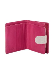 Portemonnaie Damen klein, beige, aus Python Leder, von Modedesigner Stefan Eckert aus hamburg