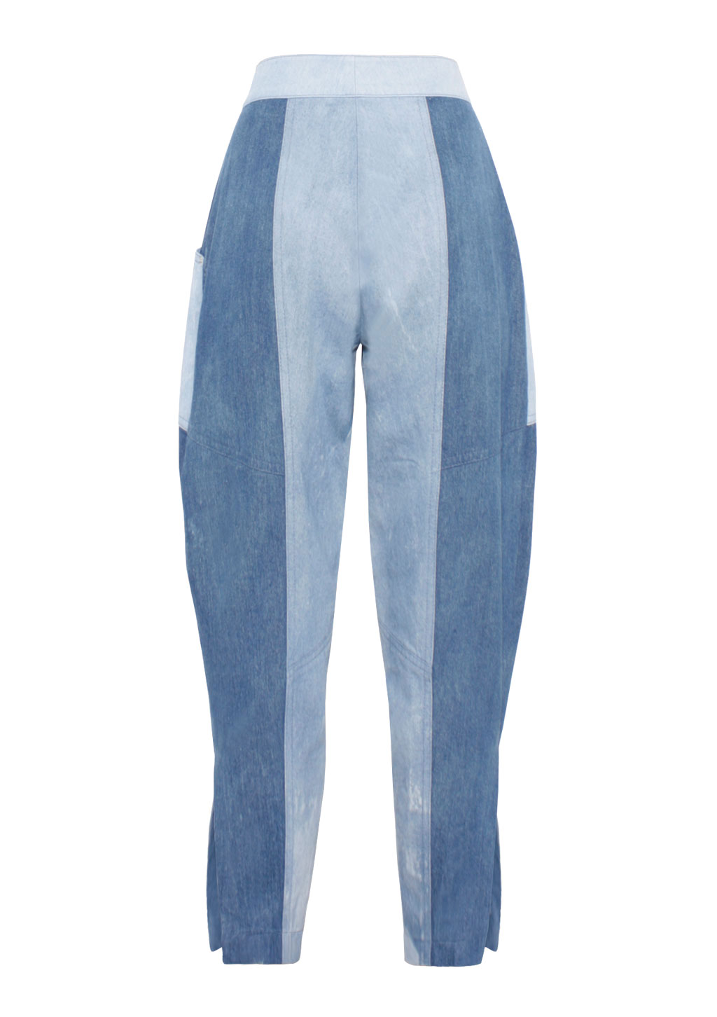 Jeans Baggy Damen Patchwork, von Designer Stefan Eckert aus Hamburg-2