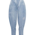 Jeans Baggy Damen im Used-Look, von Designer Stefan Eckert aus Hamburg-1