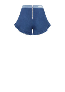 Jeans Shorts Damen - dunkelblau, von Designer Stefan Eckert aus Hamburg-2