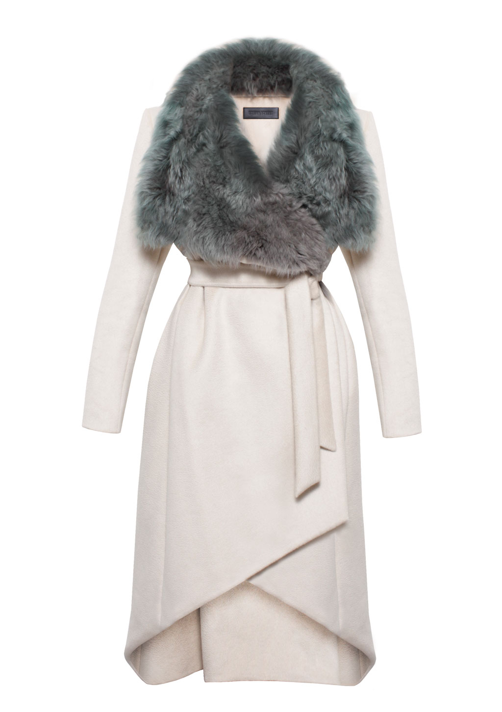 Luxuriöser Mantel Double Kaschmir mit Fellkragen für Damen, von Designer Stefan Eckert. Erhältlich in unterschiedlichen Größen und als Maßanfertigung im Store in Hamburg.jpg