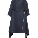 Exklusiver Poncho Damen Schwarz aus hochwertigem Kaschmir von Designer Stefan Eckert. Erhältlich online und im Store in Hamburg