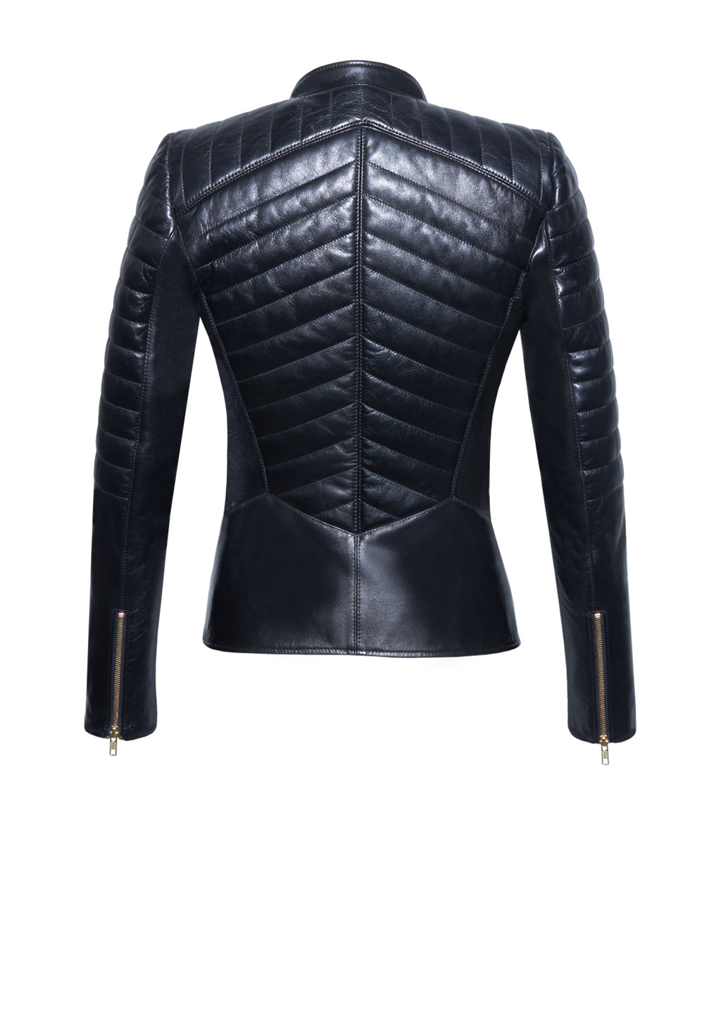 Lederjacke Damen Schwarz — Von STEFAN ECKERT