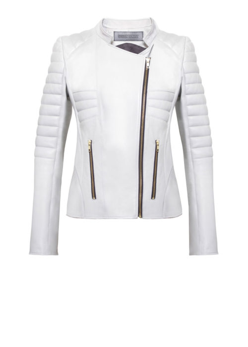 white leather jackets