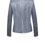 Lederblazer Damen grau -aus-Lammleder-von-Modedesigner-Stefan-Eckert-aus-Hamburg-2