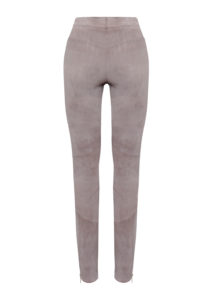 Lederhose Damen Velours Beige,-von-Modedesigner-Stefan-Eckert-aus-Hamburg-2