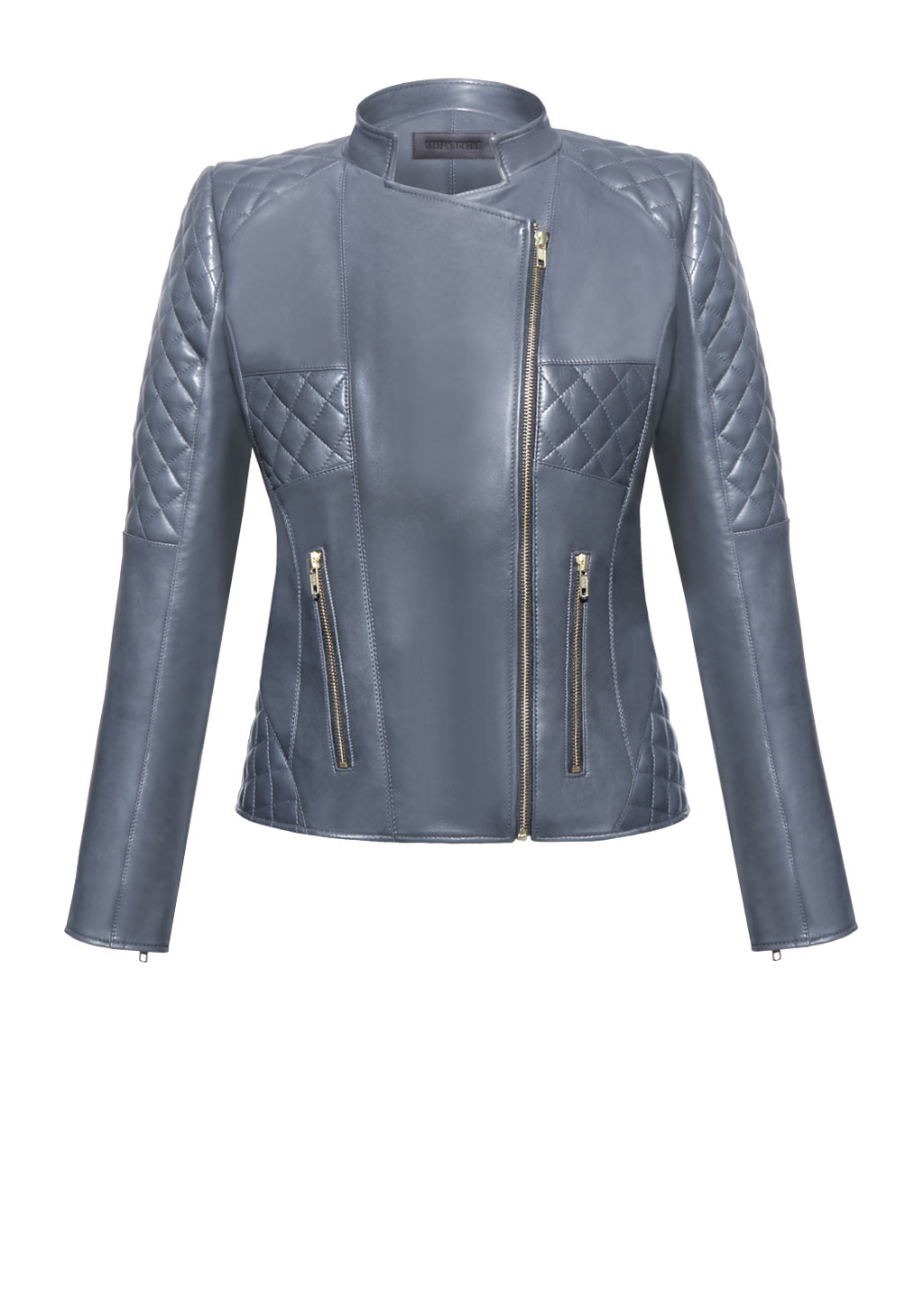 Leather Jacket Women Diamond G3 By Designer Stefan Eckert