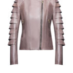 Lederjacke Damen Schuppen - M4-von Designer Stefan Ecket aus Hamburg-1