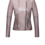 Lederjacke Damen Rauten M3-von Designer Stefan Eckert aus Hamburg-1