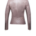 Lederjacke Damen Rauten M3-von Designer Stefan Eckert aus Hamburg-2