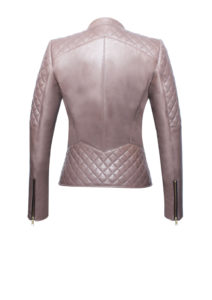 Lederjacke Damen Rauten M3-von Designer Stefan Eckert aus Hamburg-2