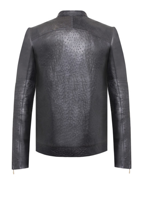 giacca leather jacket