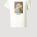 Designer T-Shirt by Stefan Eckert, made of high quality organic cotton, with monkey king print and logo embroidery. For men and women. Available in two sizes.