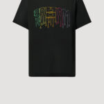 Designer T-Shirt by Stefan Eckert, made of high quality organic cotton, with an embroidery on chest. For men and women. Available in two sizes.