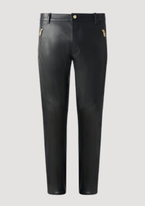 Luxus Lederhose Herren aus Stretch-Lammleder von Designer Stefan Eckert. Erhältlich in Hamburg, Paris, New York und London. Leather pants men from stretch lamb leather by designer Stefan Eckert. Available in Hamburg, Paris, New York and London.